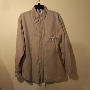 Men's Green Bay Packers Button Down Shirt.